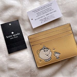 Kate Spade KE659 Disney X Kate Spade Beauty And The Beast Small Slim Card Holder